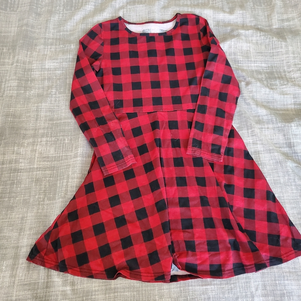 The Children's Place long sleeve plaids dress